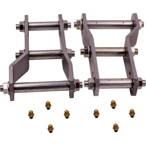 Pair of 2 Rear 2" inch For Mazda BT50 2011 2012 4WD Rear Extended Shackles