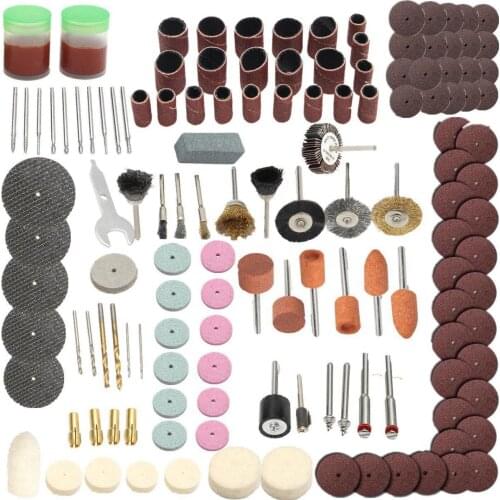 New 142Pcs Electric Grind Mini Rotary Power Drill Tool Accessory Kit Set
