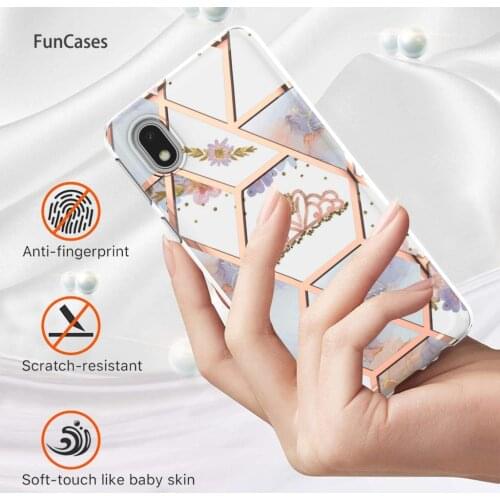 Pink Telephone Cases For cellular Samsung A01 Core Bag Business IMD Phone Cover sFor Samsung Galaxy telefon A01 Core Accessory