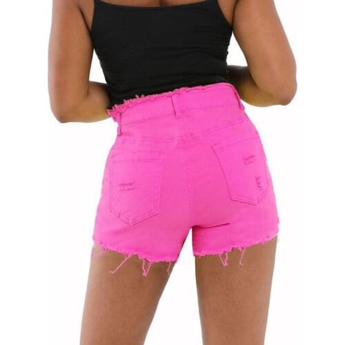 SMILE FISH Womens Short Jeans