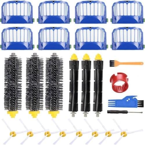 Replacement Accessories Kit for Irobot Roomba 600 Series & 500 Series Parts, Replacement Brush Parts