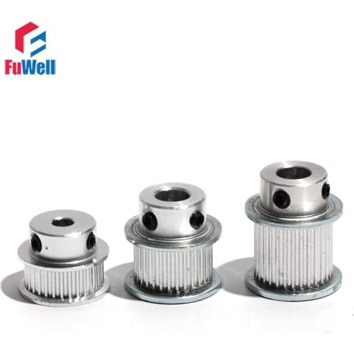 2GT-36T Timing Pulley 5/6/6.35/7/8/10mm Bore Toothed Belt Pulley 7/11/16mm Belt Width GT2 36Teeth Transmission Gear Pulley