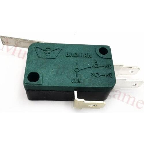 20 pcs/lot BaoLian Green Micro-Switch For Arcade Joystick 3 Terminals microswitch push button for Arcade Game Machine Parts