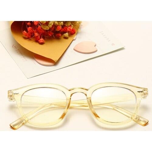 2021 Trends Office Anti Blue Light Glasses Computer New Women Blue Blocking Gaming Men Round Anti-Blue Light Eyeglasses Frame