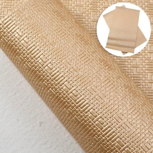 David accessories 20*33cm Bump Weaving Texture Faux Synthetic Leather Fabric For Bows DIY Projects Handbag Shoes,1Yc10308