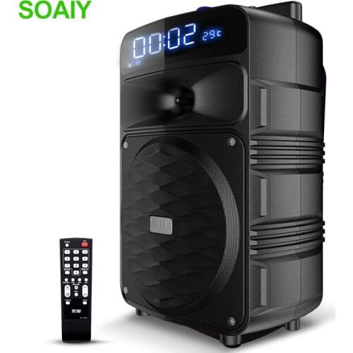 T50 Outdoor Mobile Trolley Speakers Bluetooth Large Volume Audio Support Wireless Mic Home Party Performance Subwoofer Speaker