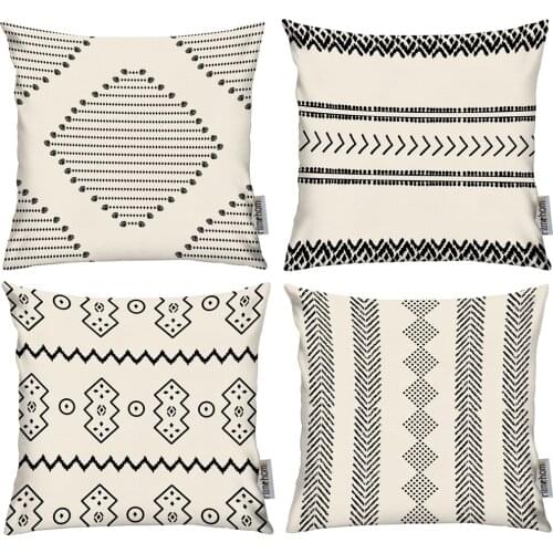 Ethnic 4'lü Pillow decorate Case