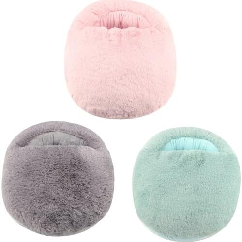 USB Foot Warmer Heating Pad Winter Warming Winter Office Heating Slippers Warm Cushion Electric Foot Warmer Shoes Blanket Mat