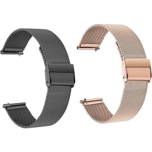 Snap button Metal Strap for Polar Ignite Watch Band Milanese Stainless Wrist for Polar Vantage M/ Grit X Bracelet Replacement