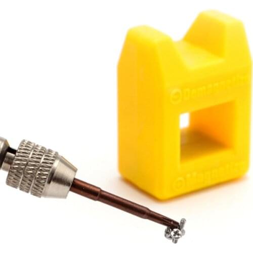 Mini 2 in 1 Screwdriver Tool Porcelain Demagnetizer Magnetizer Degausser Powerful Quickly Porcelain Demagnetization Filling