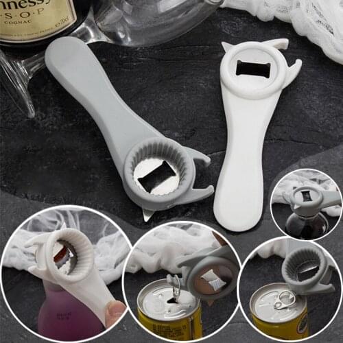 Stainless Steel Bottle Opener Multifunctional Beer Bottle Opener Can Opener Beverage Bottle Opener Kitchen Gadget