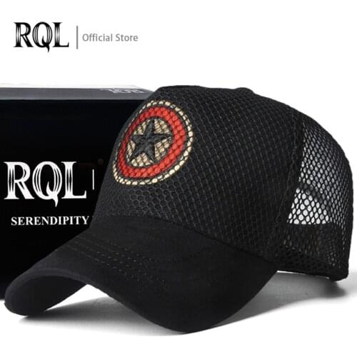Men Baseball Cap Hat Summer 2021 Male Sport Fishing Golf Basketball Luxury Brand Mesh Trucker Embroidered Star Free Shipping
