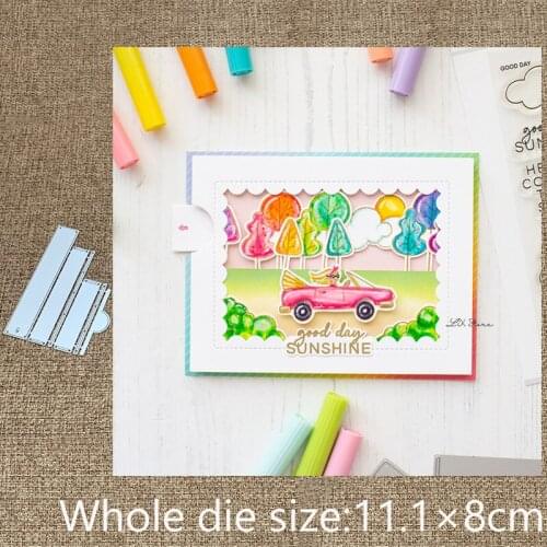 New Design Craft Metal stencil mold Cutting Dies Pull tab slider decoration scrapbook die cuts Album Paper Card Craft Embossing