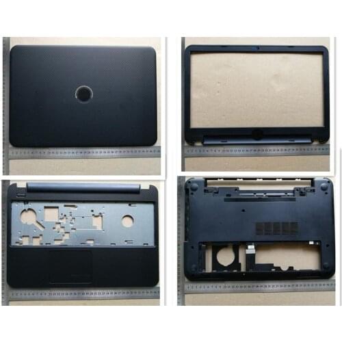 New laptop For DELL 15 3521 2521 3537 15VD-3521 LCD Back Cover Top Case/Front Bezel/Palmrest/Bottom Base Cover Case/Hinges