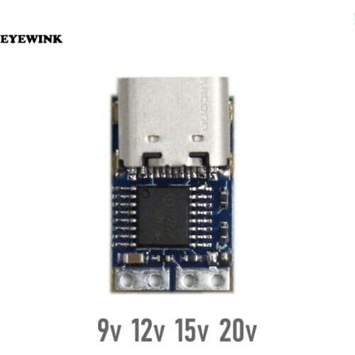 New And Original PDC004-PD PD decoy module Ip2721 PD23.0 to DC DC trigger extension cable QC4 charger 9V 12V 15V 20V