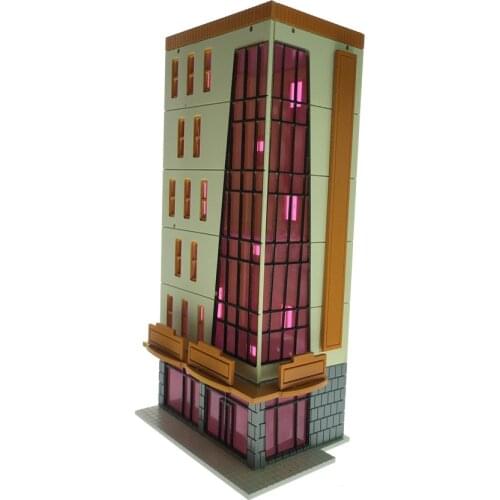 Sand Table Gundam Train Station Scene Architecture Modelling Diorama Ho N Scale Railway Layout