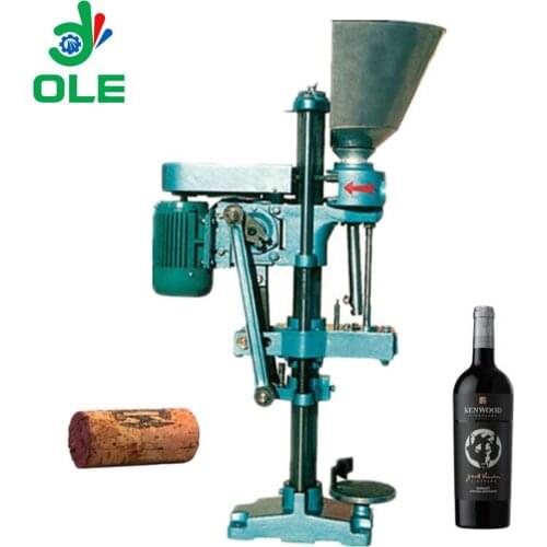 Low Price Semi- Automatic Wine Bottle Cork Stopper Sealing Machine