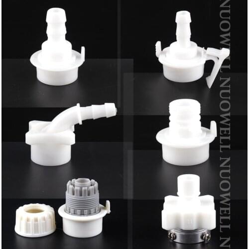 2pcs Plastic Stainless Washing Machine Connector Garden Quick Connector Faucet Hose Connector Repair Water Tap Adapter