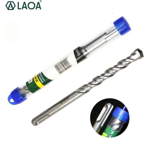 LAOA good quality 3pcs/pack Square/Round shank Electric Drill bits,hammer for Drilling Wall Concrete