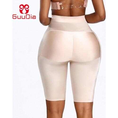 GUUDIA Waist Womens Butt Lifter Tummy Control Panties High Waist Hip Padded Panty Body Shaper Thigh Slimmer Shapewear Panty Brie