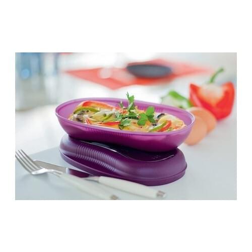 Tupperware Microwave Omelette Master, Egg Dishes, Egg, Omelette Container for Microwave Oven, Omelette Miracle