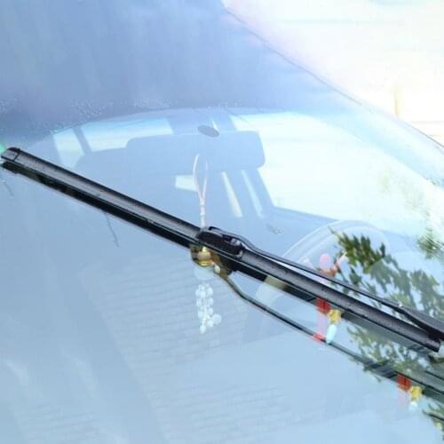 14-23 24 Inch Universal Car Windshield Wiper Blade U-shaped Universal Soft Rubber Frameless Frameless Car Wiper Auto Accessories