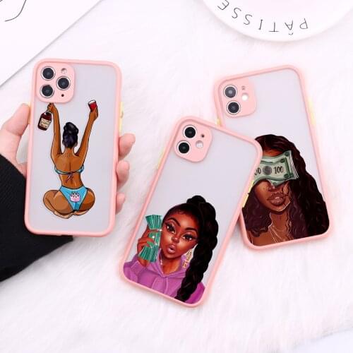 MAKE MONEY Not Friends Phone Case for iPhone 12 Mini 11 Pro X XS Max XR 8 7 6 6s Plus Hard Matte Back Cover Fundas