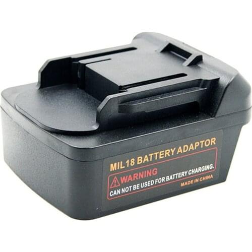 1pc Adapter For Milwaukee M18 18V Li-ion Battery to MAKITA 18V BL Series Li-ion Battery Adapter Tool