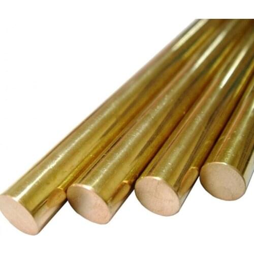 300mm 9/9.5/10/11/12/12.7/13/14/15/16/18/20/25mm brass bar rod H62 round solid stick baton nut
