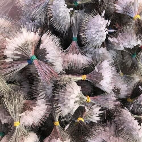 300pcs/lot Float Transparent Rubber Stopper S M L Fishing Bobber Stopper Float Cylindrical Space Bean Fish Line Accessories