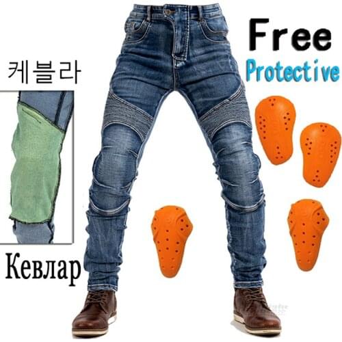 Aramid Motorcycle Pants Motorcycle Equipment Motocross Biker Jeans Trousers Racing Riding Men Cargo Pants