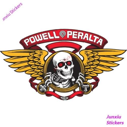 Car Stickers and Decals Decor Motorcycle School Ripper-black Bones Brigade Creative Waterproof Decorative Accessories PVC13x13cm