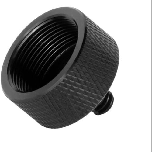 CNC precision machining of M20 to 1 / 4"-20 multifunctional aluminum alloy adapter screw tripod camera