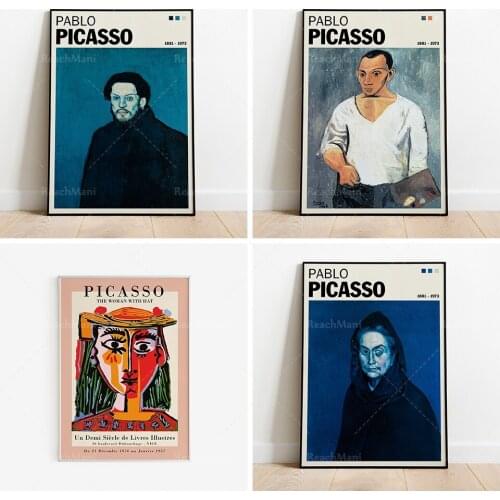 Pablo Picasso Art Print, Contemporary Art Print Poster, Vintage Art Print, Picasso Painting, A3 A4 A5 Poster, Art Print, Picass