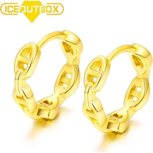 Серебряные серьги ICEOUTBOX China At AliExpress