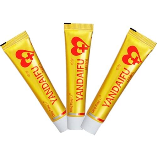 3pcs YANDAIFU Chinese Herbal Cream Natural Psoriasis Dermatitis Eczema Pruritus Cream Plaster Remove Skin Disease No Retail Box