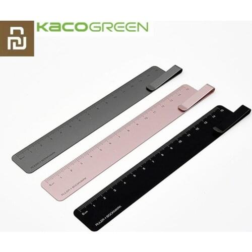 Youpin Kaco Bookmark Ruler Metal Ruler Painting Cartography Ruler Student Learning School Office Stationery Supplies