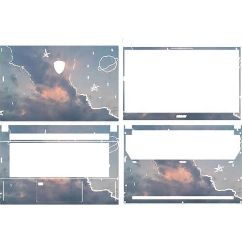 KH Laptop Sticker Skin Decals Cover Protector Guard for MSI Creator15