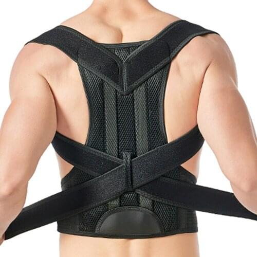 New Design Shoulder Lumbar Posture Corrector Bandage Spine Support Belt Medical Therapy Back Braces & Supports Scoliosis Corset