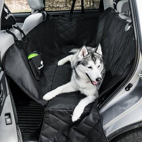 Original Pet Dog Cat Car Rear Back Seat Carrier Cover Portable Pet Dog Mat Blanket Cover Mat Hammock Cushion Protector Carrier