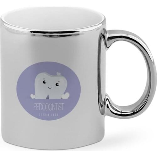Personalized Professional Pedodontist Chrome Mug Cup-1