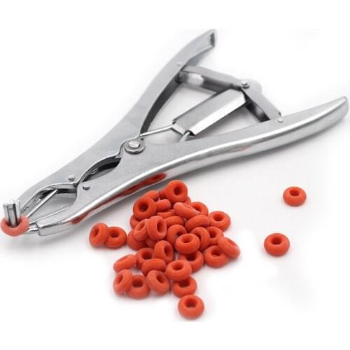 Veterinary Pigs And Sheep Castration Pliers Rubber Ring Castration Device Veterinaria Equipments Accessories