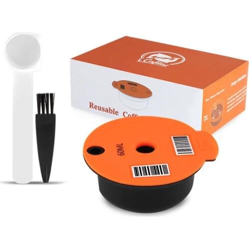 Suitable for BOSCH and Tassimo Reusable Coffee Filters to Circulate Italian Capsule Cups Circulating Shell Coffee Utensils QBMY