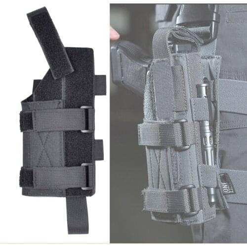 Tactical Universal Gun Holster Belt Right Handed Shooters For All Pistols Glock HK USP Compact Taurus G2C Mounted Light or Laser