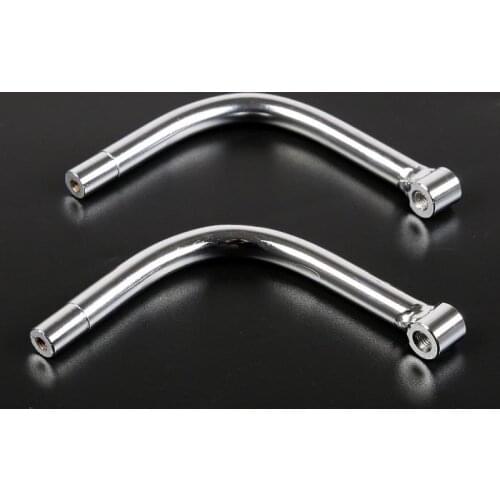 Pure metal rear U-shaped protective strips Exhaust pipe insulation strips for KM ROVAN HPI BAJA 5B 5T 5SC