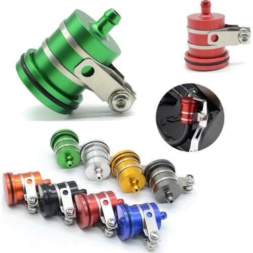 Universal Motorcycle Brake Fluid Reservoir Motorbike Rear Clutch Tank Oil Fluid Cup for KAWASAKI W800 VERSYS 650 VERSYS 1000