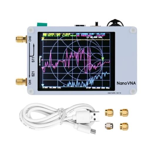 NanoVNA Vector Network Analyzer Shortwave MF HF VHF UHF Antenna Analyzer