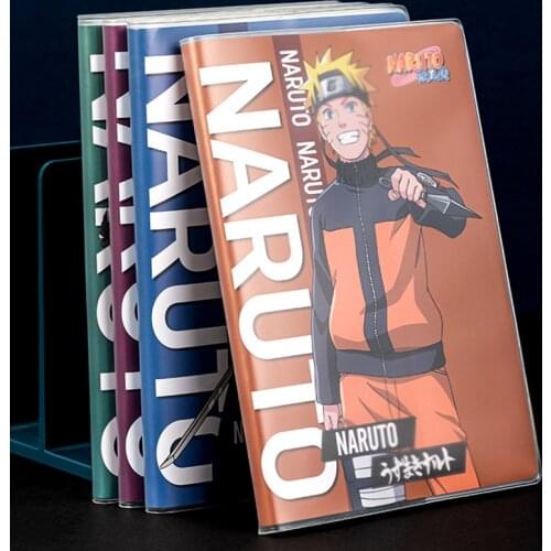 Deli Notebook A5 4pcs Kawaii Naruto Diary Planner Notebooks School Supplies Notebook Cute Japanese Stationery Kids Gift Prize