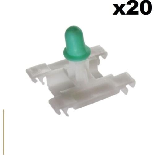 FOR FORVW GOLF MK3 FORGTI VENTO DOOR TRIM CLIPS EXTERIOR MOULDING VR6 1H0853585B x20 plastic clips LONG STEM