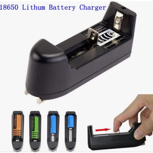 18650 Adapter Charger Battery Power Supply 3.7V 500mA DC For 16340 14500 10440 26650 LED Flashligth Lithium Batteries